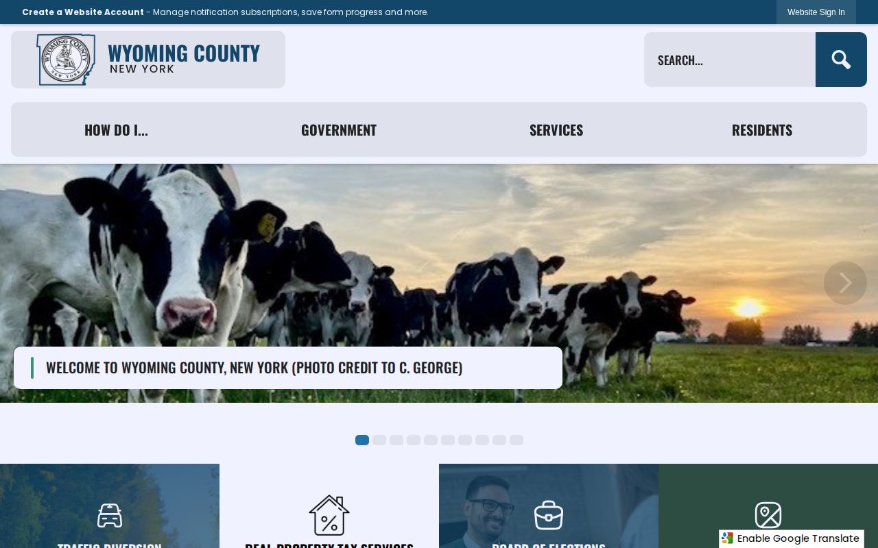 Wyoming County booking-record source navigation
